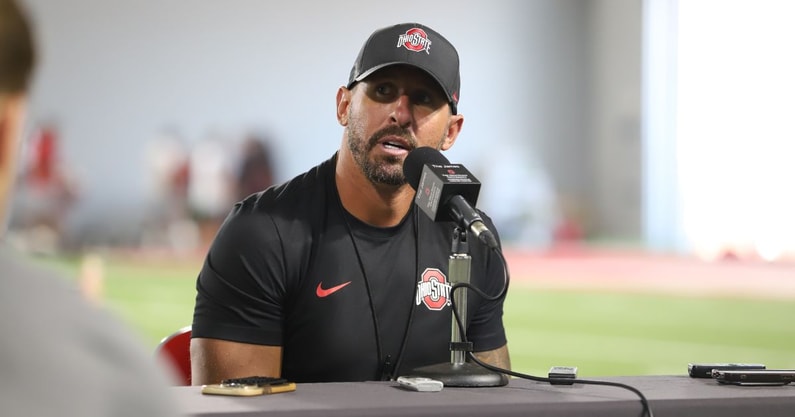 Brian Hartline by Mick Walker -- Lettermen Row --