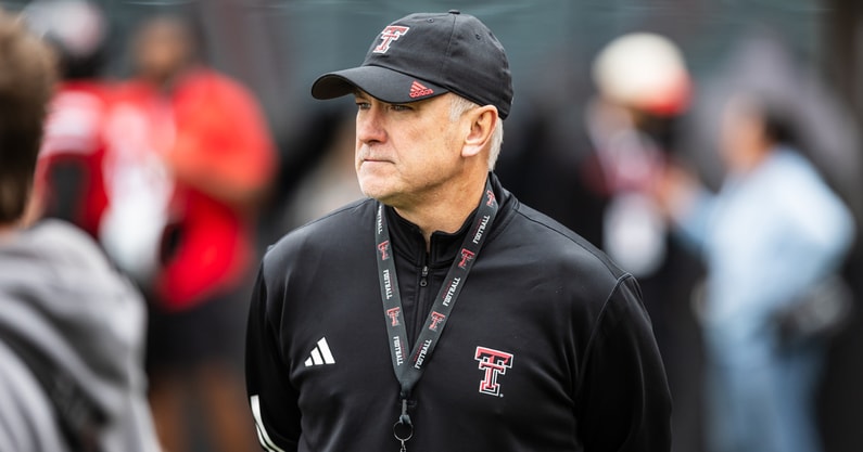 Texas Tech HC Joey McGuire