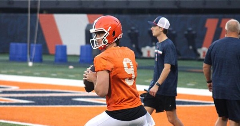 Luke Atlmyer day 1 training camp