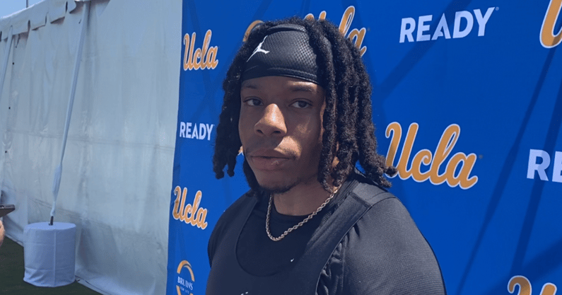 UCLA running back Jalen Berger