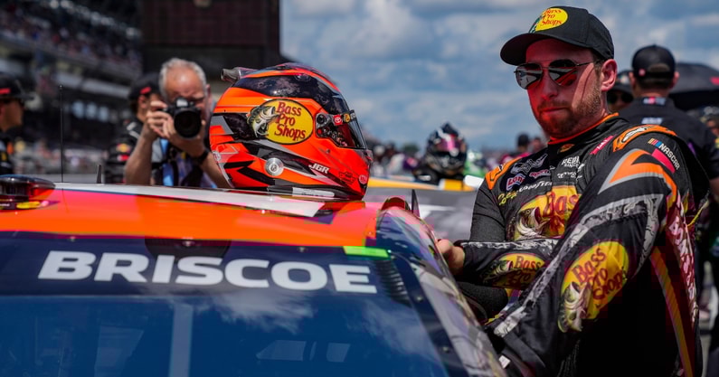 Chase Briscoe Iowa pole