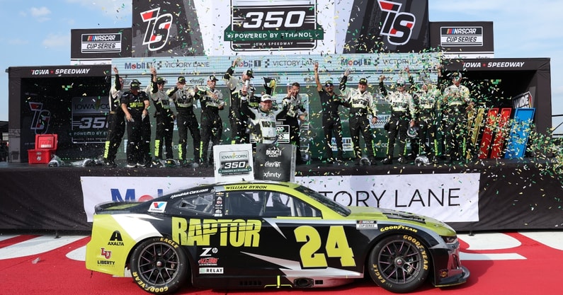 William Byron NASCAR Playoff standings