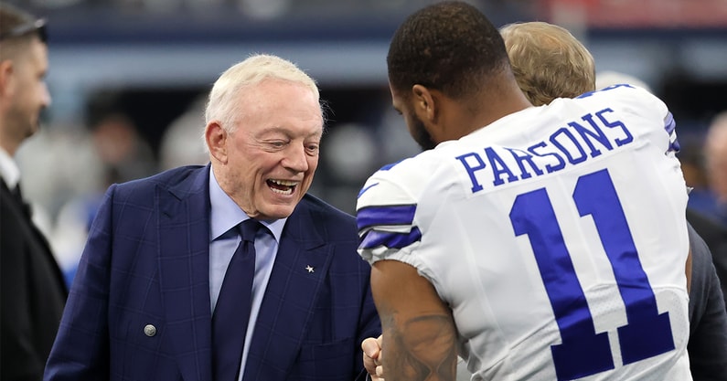 Micah Parsons Jerry Jones contract trade