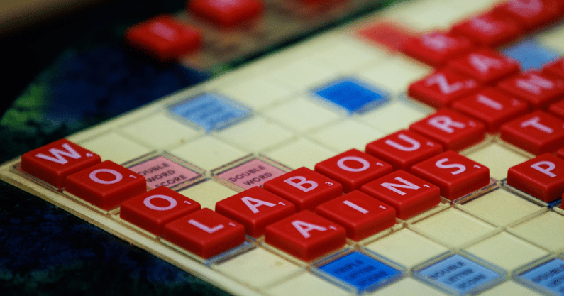 The board of a game between Kevin Fraley and Marty Gabriel during the Scrabble Players Championship at the Century Center on Monday, July 22, 2024, in South Bend | MICHAEL CLUBB/SOUTH BEND TRIBUNE / USA TODAY NETWORK