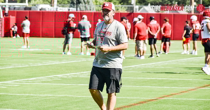Nebraska football defensive coordinator John Butler