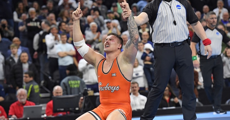 Wyatt Hendrickson to wrestle Egyptian Olympic Aly Elsayed Gabr at Real American Freestlye 01