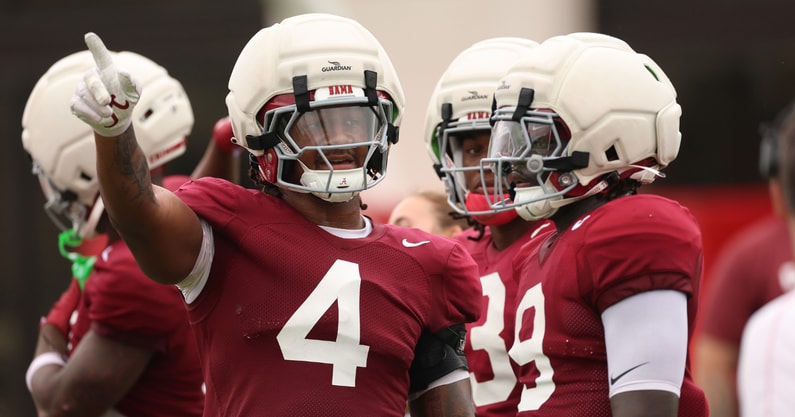 Alabama RB Daniel Hill