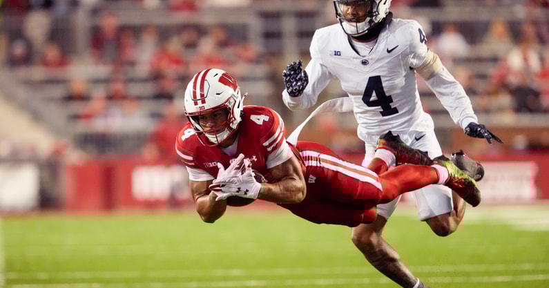 NCAA Football: Penn State at Wisconsin