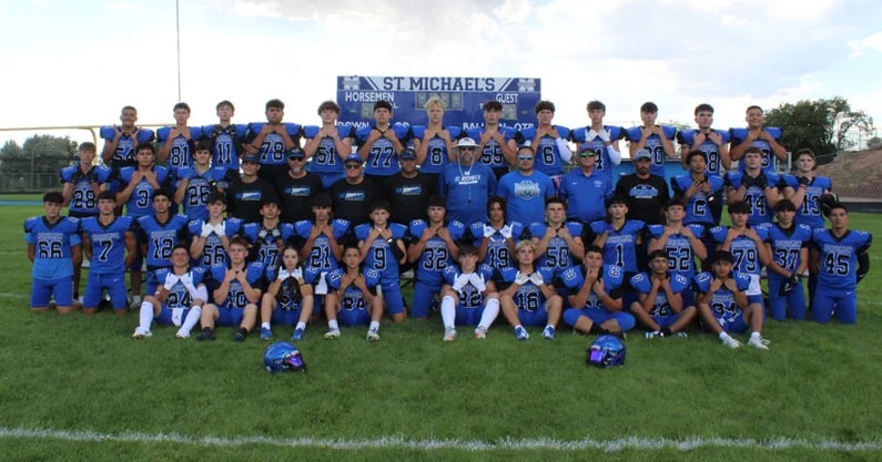 St. Michaels football team photo