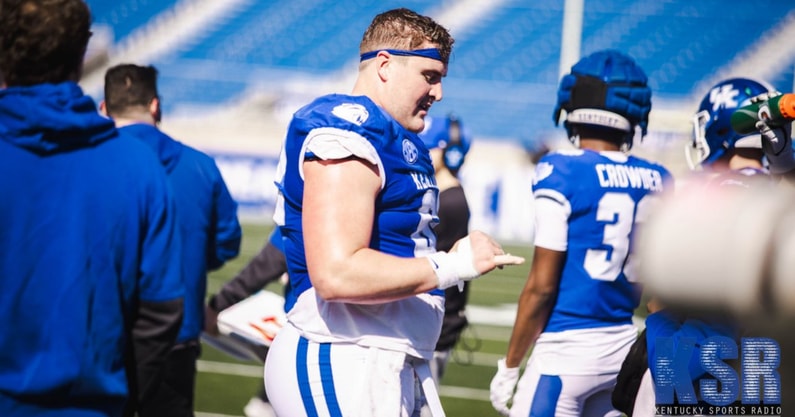 Kentucky OL Jager Burton, via Aaron Perkins, KSR