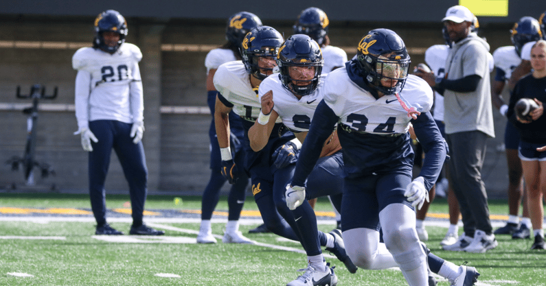 Cal defensive back Jasiah Wagoner