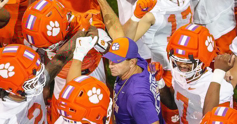 Clemson Football (HC Dabo Swinney - 2025 Fall Camp)