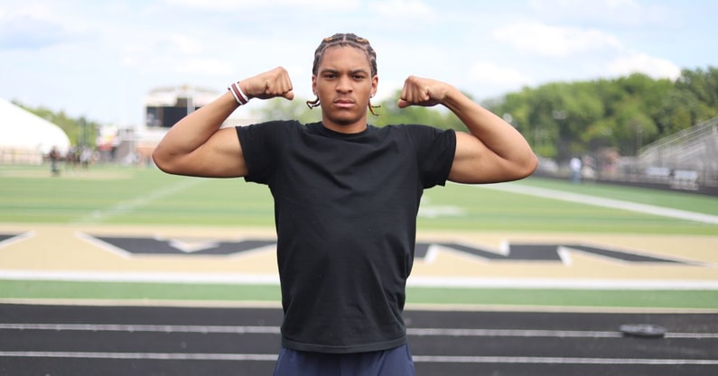 Kaleb Elkins by Mick Walker -- Lettermen Row --