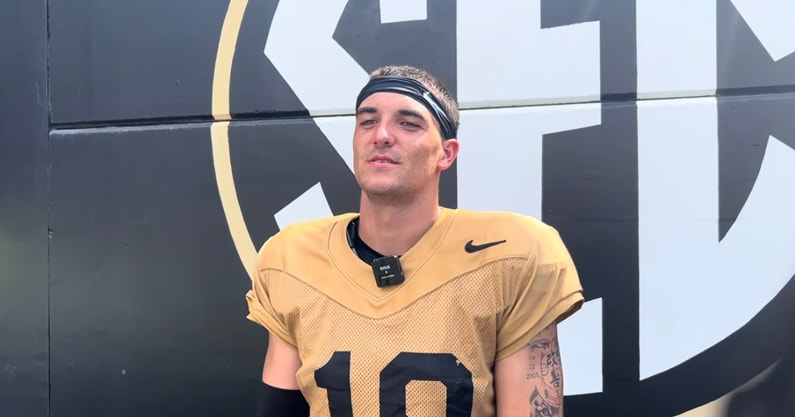 Blaze Berlowitz After Day 7 of Vanderbilt fall Camp