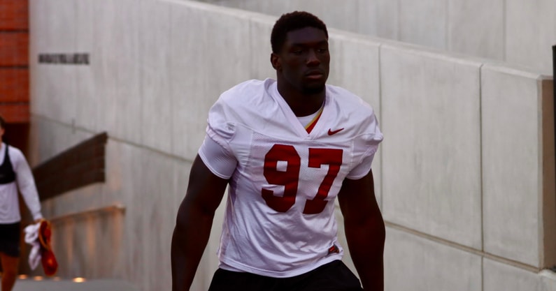 USC defensive tackle Jide Abasiri
