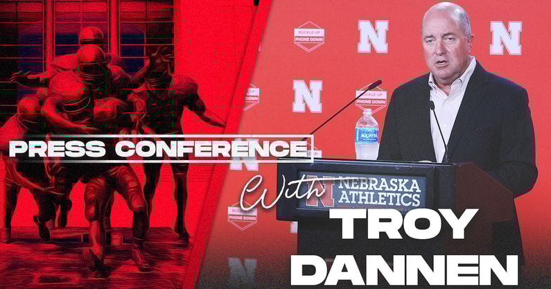 Nebraska athletic director Troy Dannen
