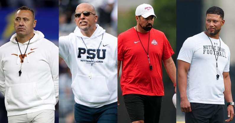 Steve Sarkisian, James Franklin, Ryan Day, Marcus Freeman