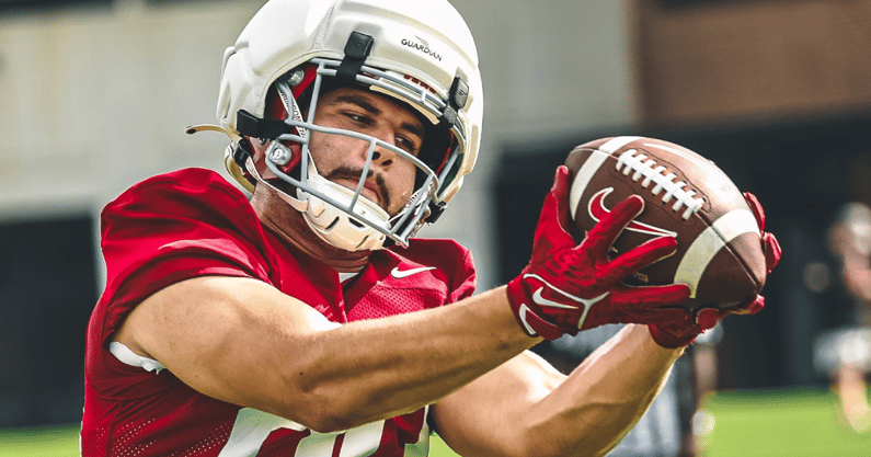 Alabama TE Josh Cuevas