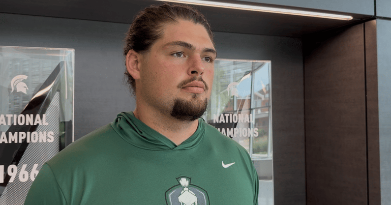 Michigan State DT Grady Kelly.