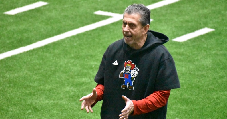 Nebraska football associate head coach Phil Snow