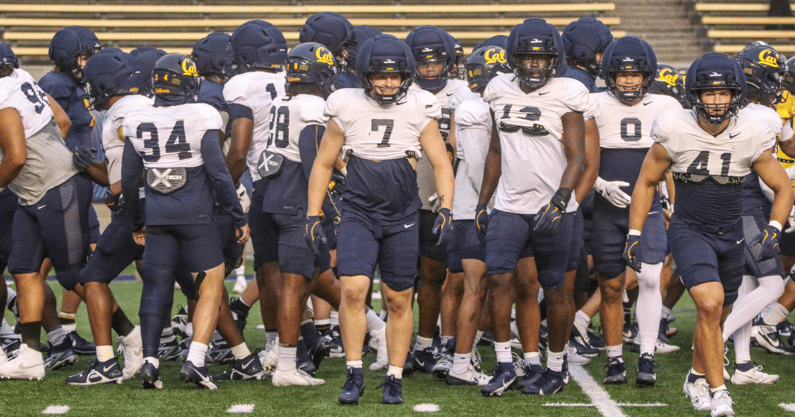 Cal linebacker Harrison Taggart