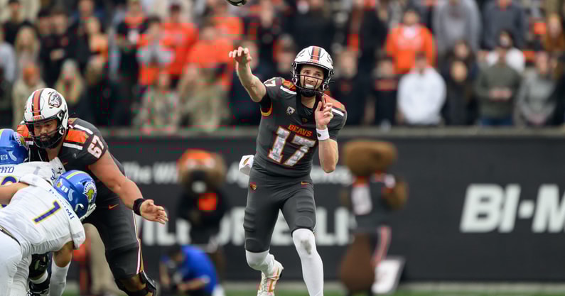 NCAA Football: San Jose State at Oregon State