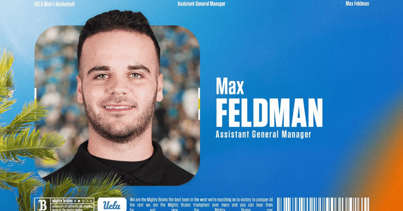 UCLA assistant GM Max Feldman