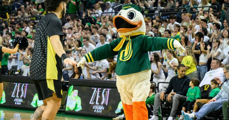 Oregon Duck Mascot