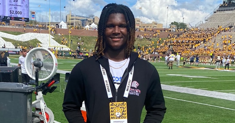 Marshaun Ivy at Mizzou game