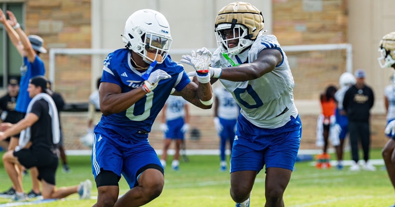 Zion Booker and Ray Coney Tulsa Football