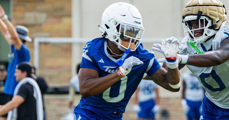 Zion Booker Tulsa Football