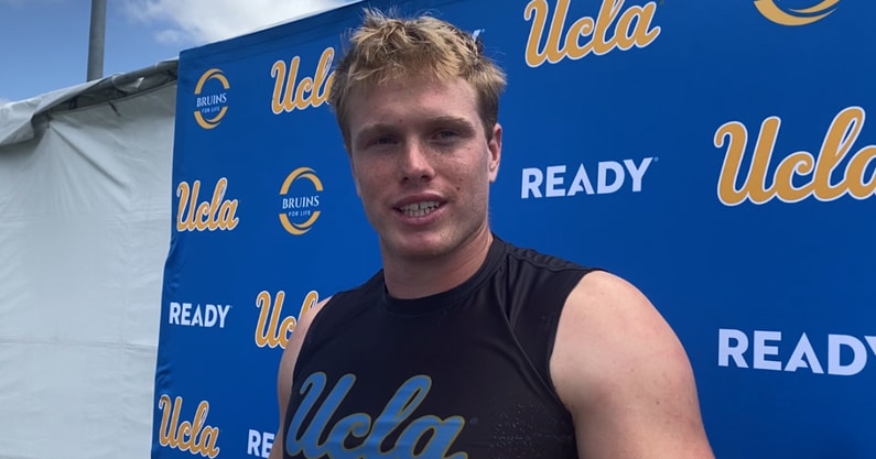 UCLA tight end Hudson Habermehl
