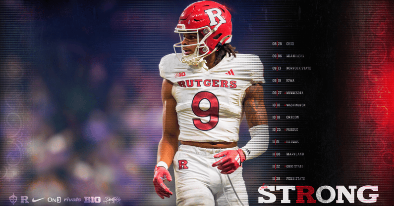 Rutgers Football wide receiver Ian Strong