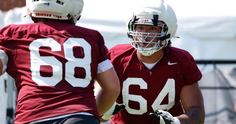 Alabama OL Michael Carroll