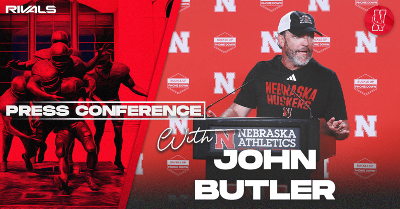 Nebraska football defensive coordinator John Butler