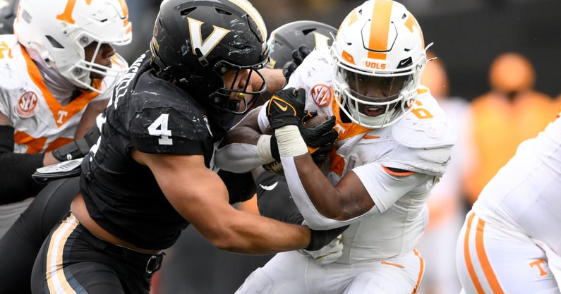 NCAA Football: Tennessee at Vanderbilt