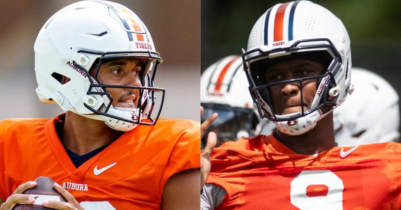 Auburn QBs Ashton Daniels, Deuce Knight