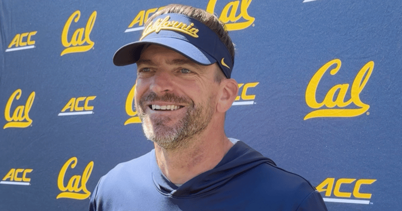 Cal head coach Justin Wilcox