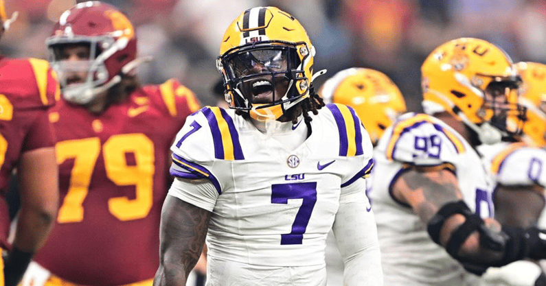 Harold Perkins has returned from injury and impressed in fall camp for the Tigers (Photo: LSU Athletics)