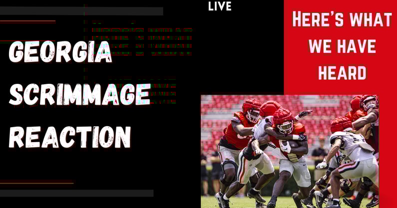 Georgia scrimmage