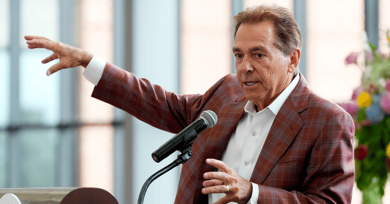 nick saban alabama