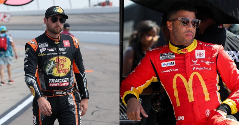 Chase Briscoe Bubba Wallace
