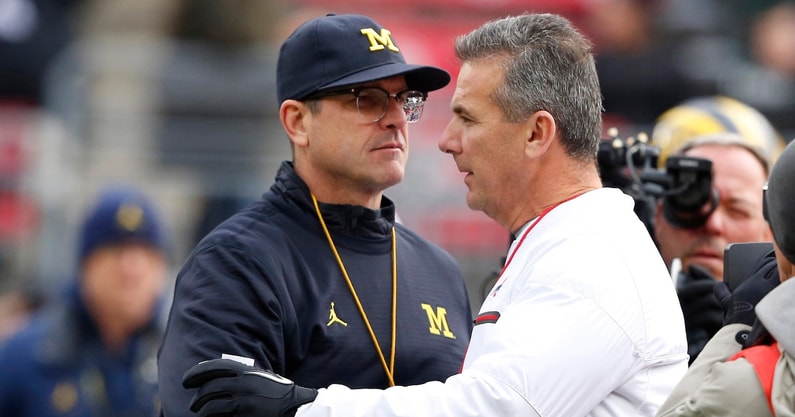 Jim Harbaugh, Urban Meyer