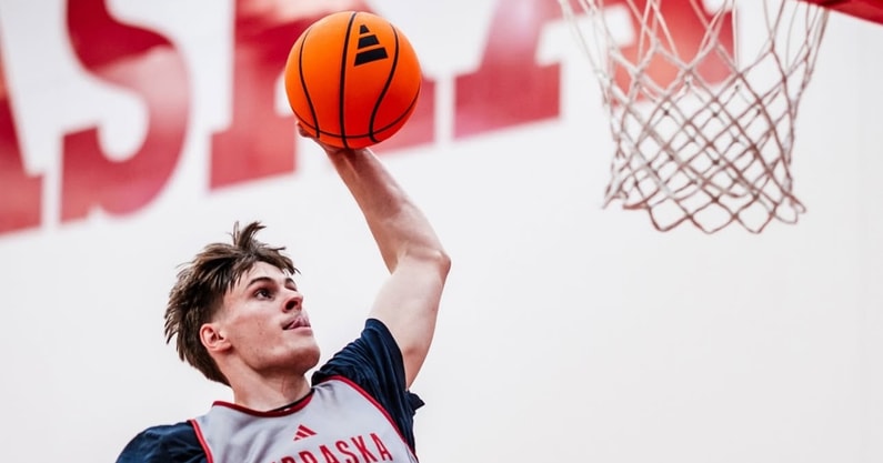 Braden Frager Nebraska basketball 2024-25