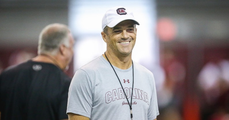south carolina gamecocks football coach shane beamer