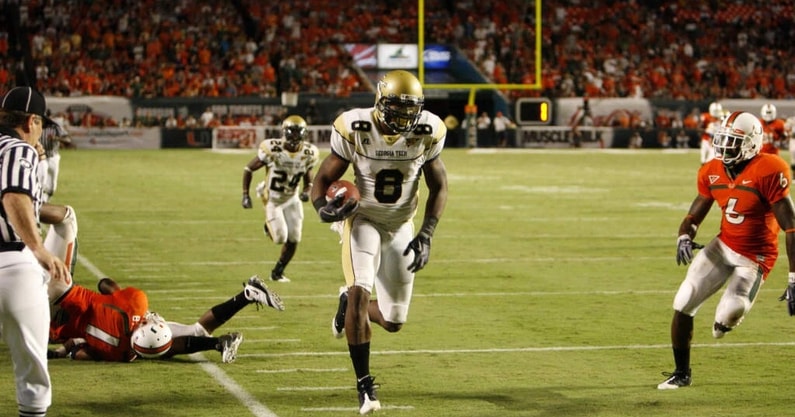 Demaryius Thomas at Georgia Tech