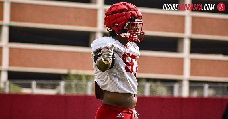 Nebraska football defensive lineman Keona Davis