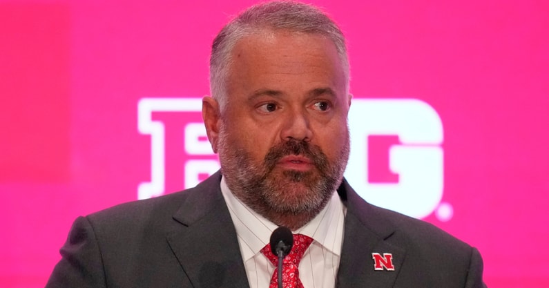 Nebraska HC Matt Rhule