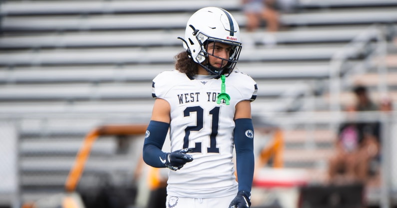 West York safety Julius Fuentes-Bream during a game