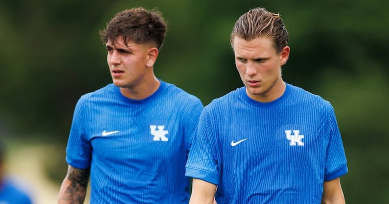 Kentucky men's soccer players - Caleb Bowlin, UK Athletics
